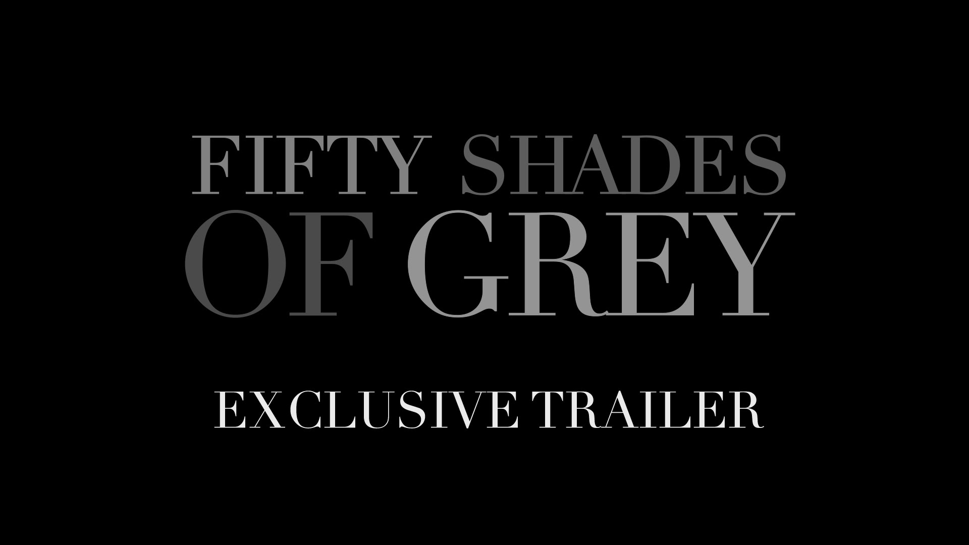 50 Shades of Grey Official Trailer Released Bravura Magazine